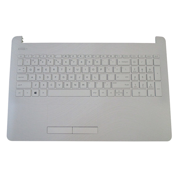 New HP 15-BS 15T-BS 15-BW 15Z-BW White Palmrest w/ Keyboard & Touchpad 925009-001 - LaptopParts.ca