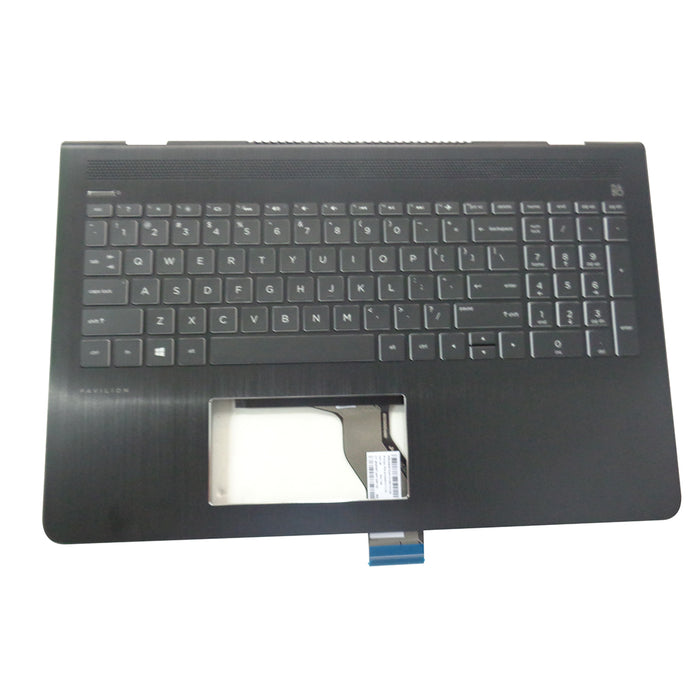 New Genuine HP Pavilion 15-CB 15T-CB Palmrest & Backlit Keyboard 926894-001 - LaptopParts.ca