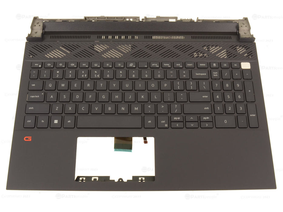 New US INTL Dell OEM G Series G15 5510 5511 5515 Palmrest Backlit Keyboard Assembly -PG92G77 4XJ3D