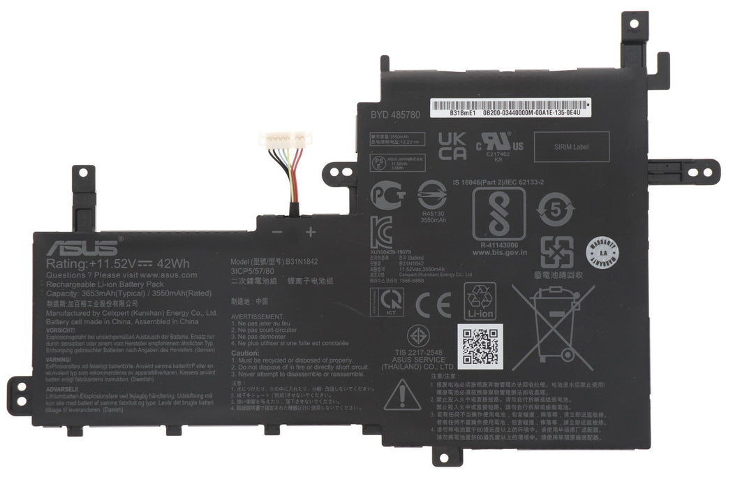 Asus laptop Battery 42WH