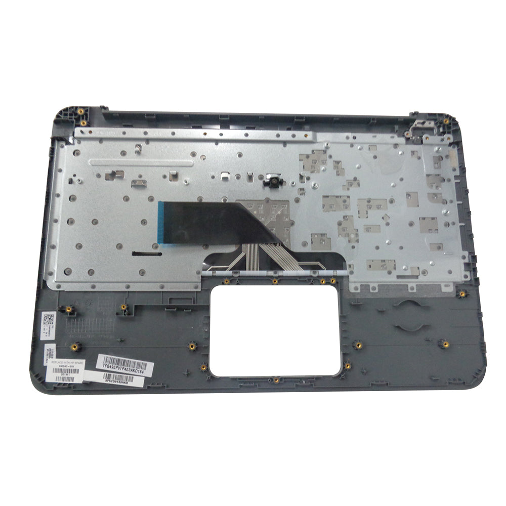 New Genuine HP Stream 14-AX 14-CB Palmrest & Keyboard 933583-001 ...