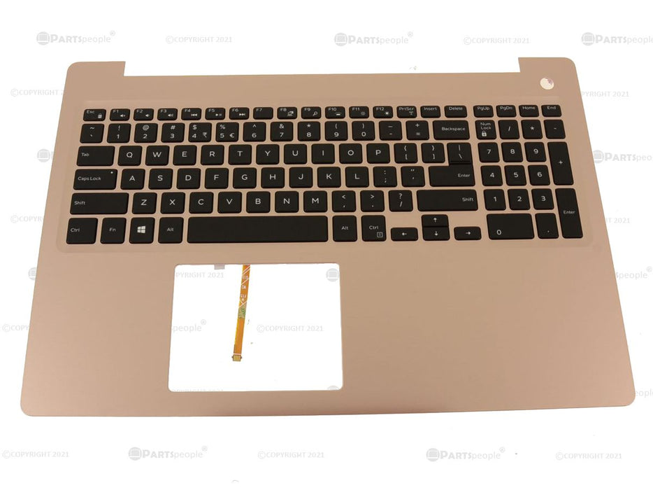 New US INTL Dell OEM Inspiron 5570 5575 Palmrest Backlit Keyboard Assembly  Backlight 94M57
