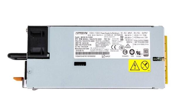 New IBM SYSTEM X3650 M5 94Y8145 900W 80 PLUS PLATINUM 100-240V HOT SWAP Power Supply