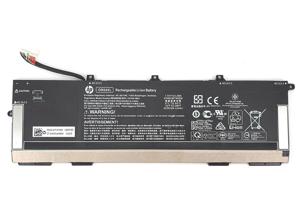 New Genuine HP EliteBook OR04053XL OR04XL Battery 53WH