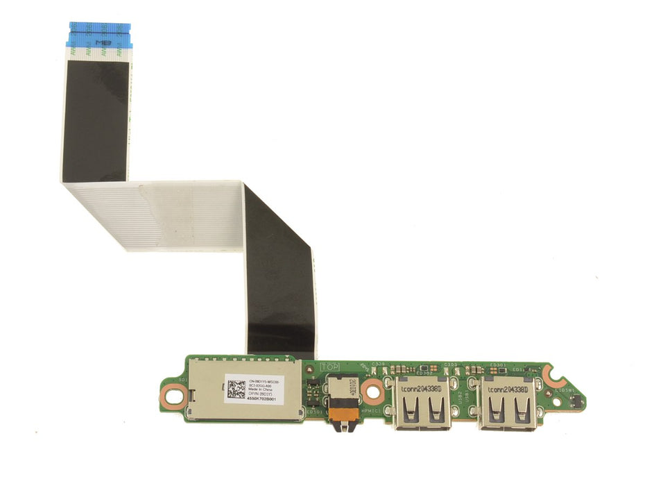 Dell OEM G Series G3 3500 / G5 5500 SD Card Reader Audio USB Port IO Circuit Board with Cable - 913TK - 9D1Y5