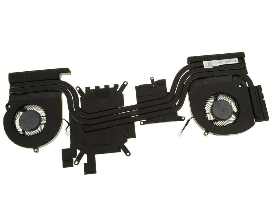 Used OEM Alienware 15 R3 CPU Graphics Cooling Heatsink Fan Assembly Nvidia 9J75K