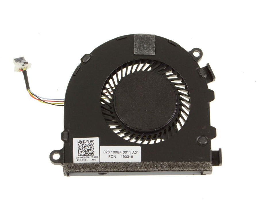 Used Dell OEM Latitude 3300 Replacement CPU Cooling Fan 9J90W