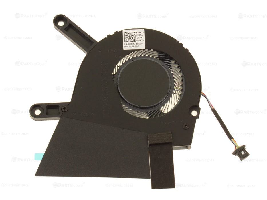 New Dell OEM Inspiron 7490 CPU Cooling Fan Integrated Graphics UMA 9JN72