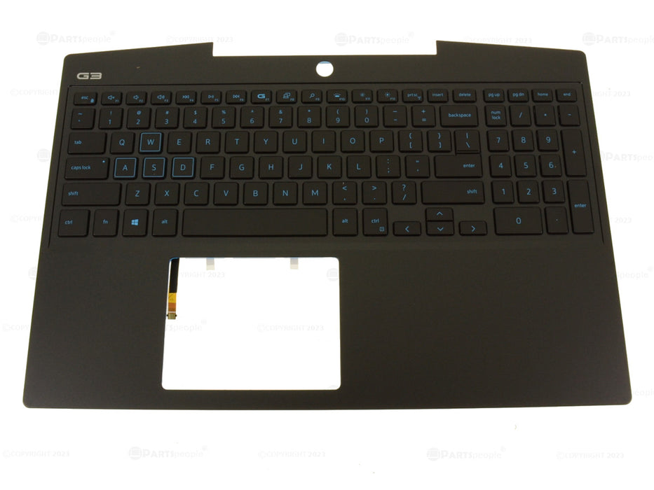 New Dell OEM G Series G3 3500 Palmrest Backlit Keyboard Assembly -EG3 Cell 9M0XC