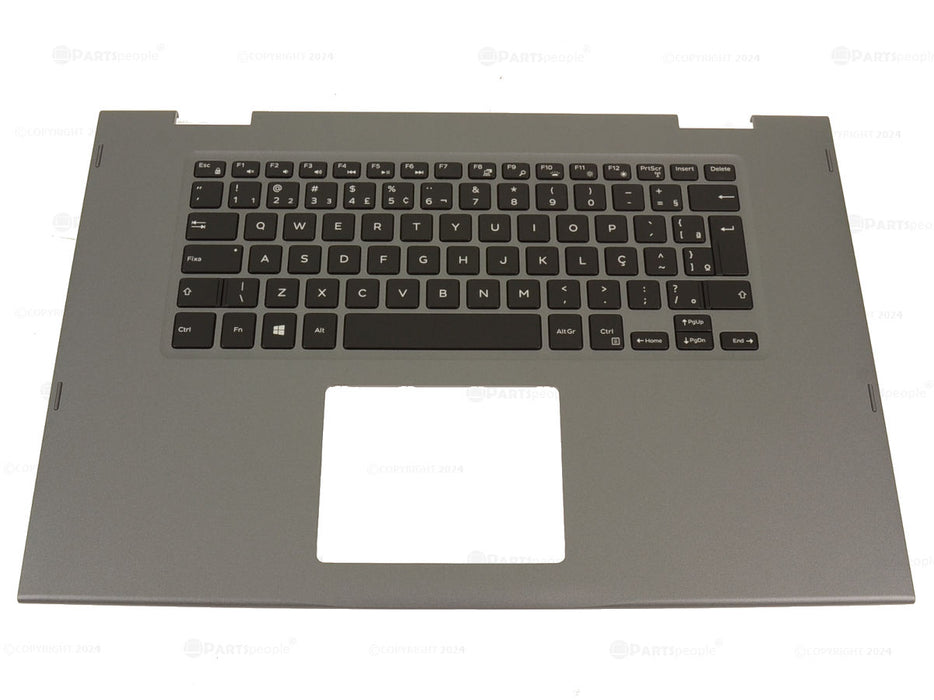 New Brazil  Dell OEM Inspiron 5568 5578 Palmrest Brazil Backlit Keyboard Assembly 0HTJC 9T66F