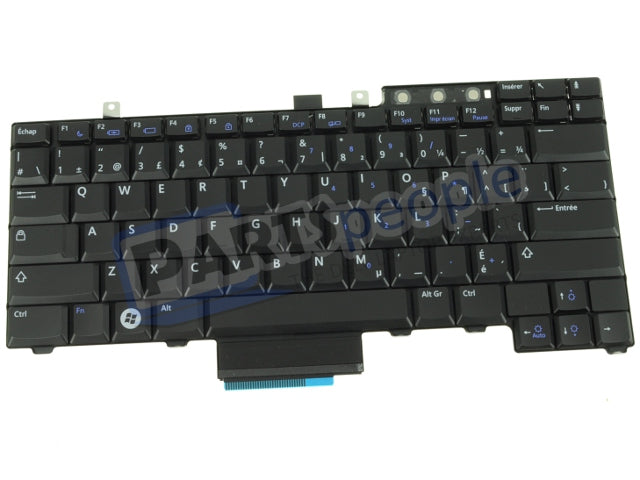 New French Canadian Dell OEM Latitude E5400 E5500 Laptop Keyboard Single Pointing 9V75K