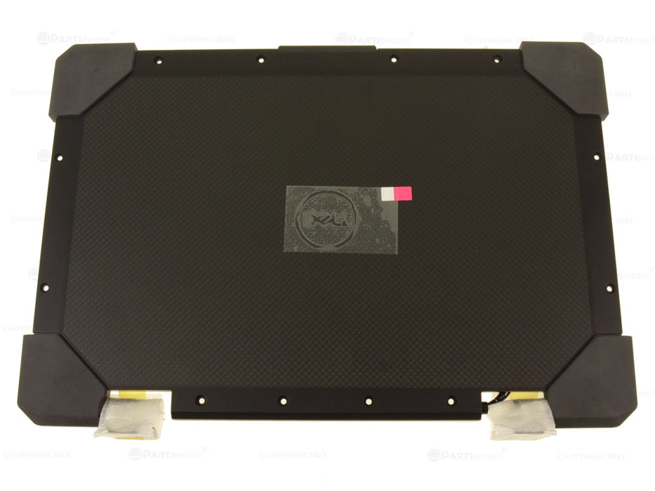 New Dell OEM Latitude 7330 Rugged Extreme 13.3" LCD Back Top Cover Lid Assembly  Hinges and Cables No Cam P82XN 9WR43