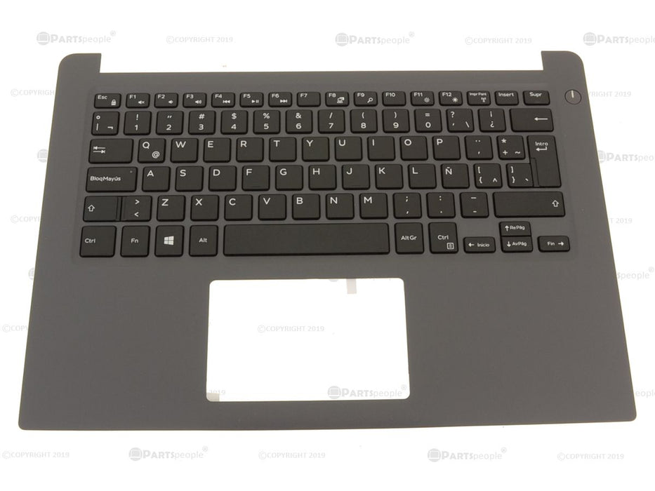 New Spanish Dell OEM Inspiron 7460 Palmrest Spanish Keyboard Assembly 9YNJV