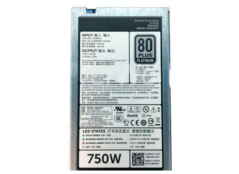 New Dell Poweredge R820 R720 R620 Hot-plug Power Supply 750W 9PXCV 09PXCV CN-09PXCV - LaptopParts.ca