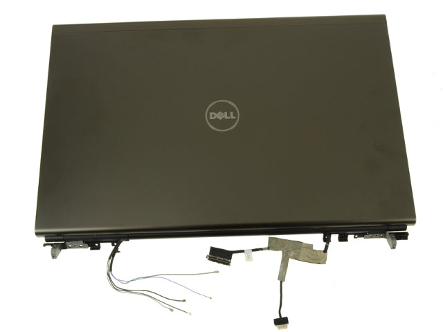 New Dell OEM Precision M6800 17.3" LCD Back Cover Lid Assembly  Hinges for TouchScreen LCD A131L5