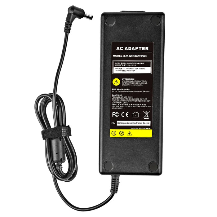 New Compatible Asus AC Adapter Charger A15-120P1A 19V 6.32A 120W 6.0*3.7mm