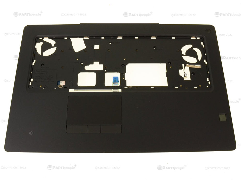 New Dell OEM Precision 7720 Touchpad Palmrest Assembly  Fingerprint Reader P0DFJ A166R2