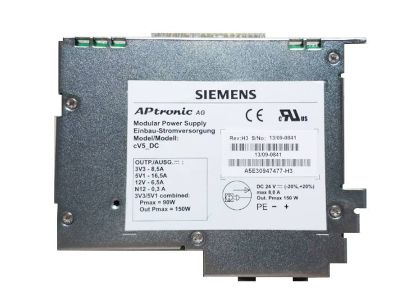 New SIEMENS, SIMATIC PC SERIES, Power Supply MODULE, 24V DC A5E30947477-H3 - LaptopParts.ca
