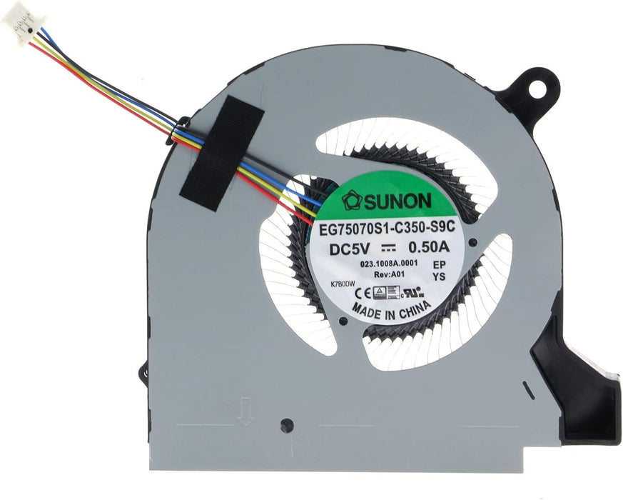 New Acer Nitro V 15 VN7-593G 17 VN7-793G N16W3 023.1008A.0001 CPU Fan DC5V EG75070S1-C350-S9C - LaptopParts.ca
