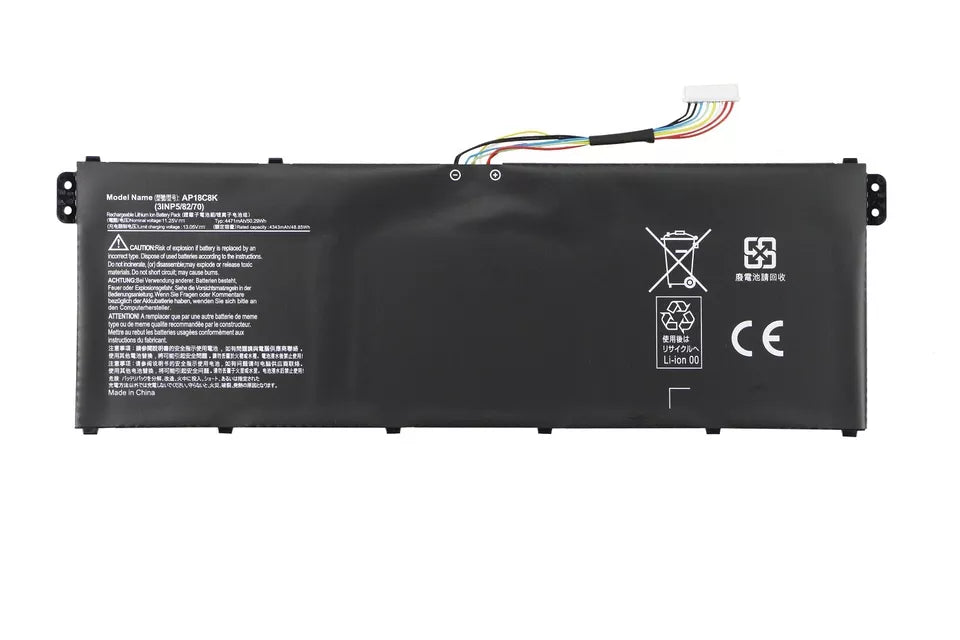 New Compatible Acer Aspire A514-52 A515-43 AP18C8K Battery KT.0030G.020 - LaptopParts.ca
