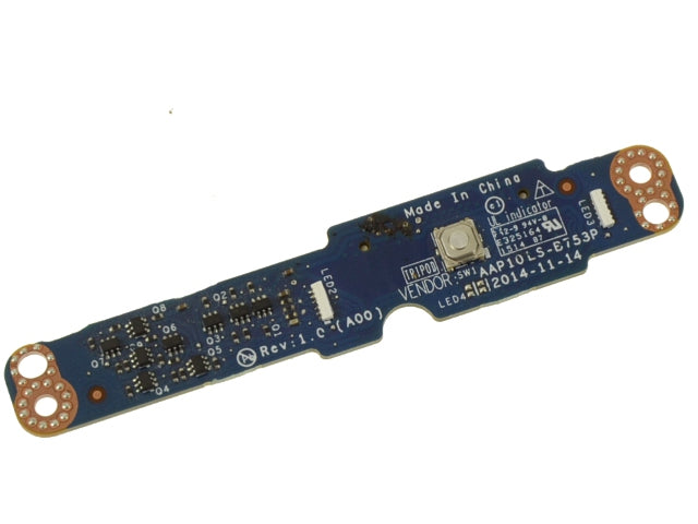 Refurbished Dell OEM Alienware 15 R1 17 R2 17 R3 Power Button Circuit Board