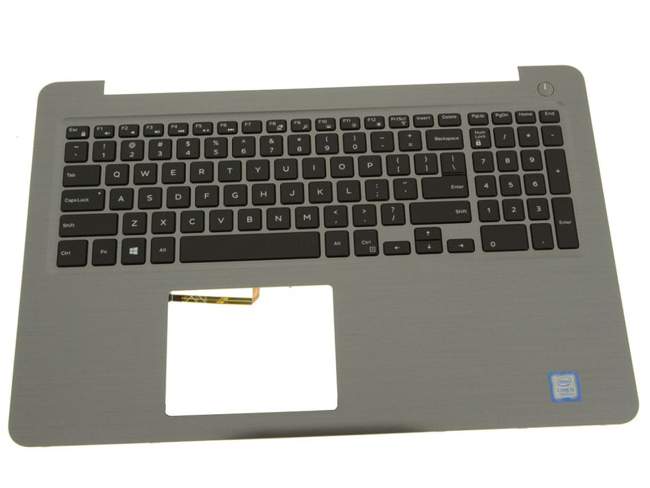 New Dell OEM Inspiron 15 (5567 / 5565) Palmrest / Backlit Keyboard Assembly - Backlit - 6VTM9