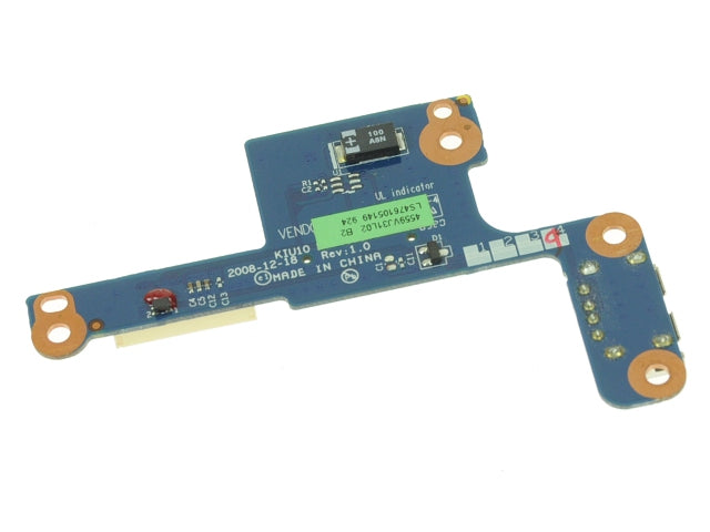 Dell OEM Inspiron Mini 10 (1010) USB Left Side IO Circuit Board
