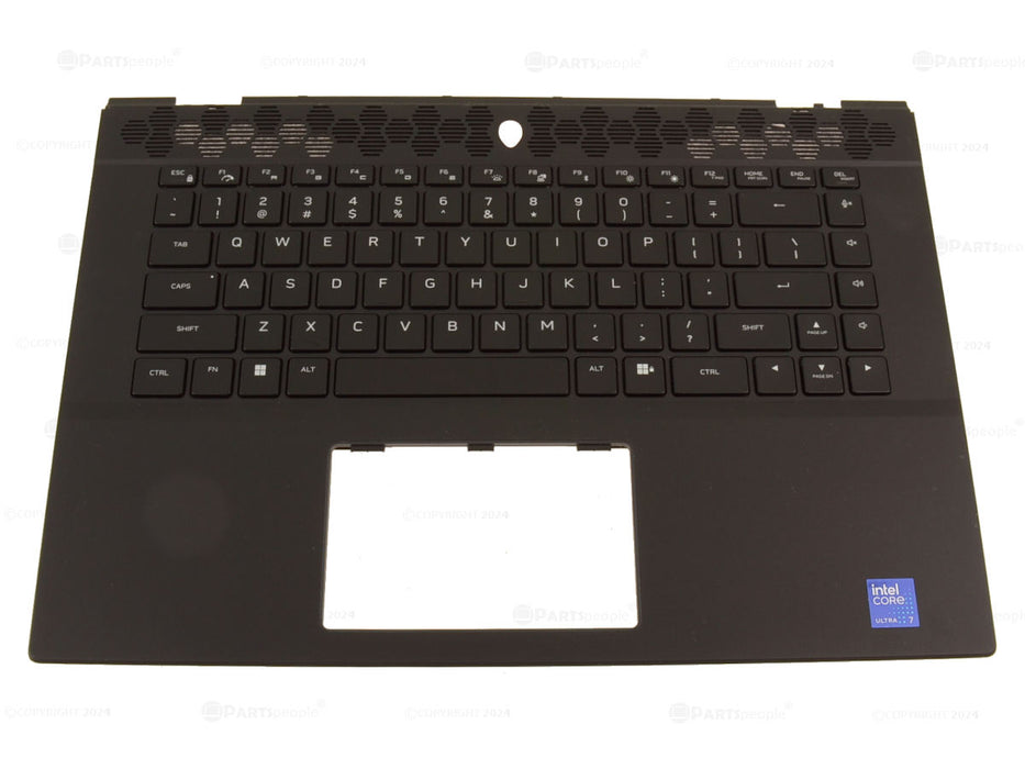 New OEM Alienware m16 R2 Palmrest Keyboard Assembly C1MH5 - LaptopParts.ca
