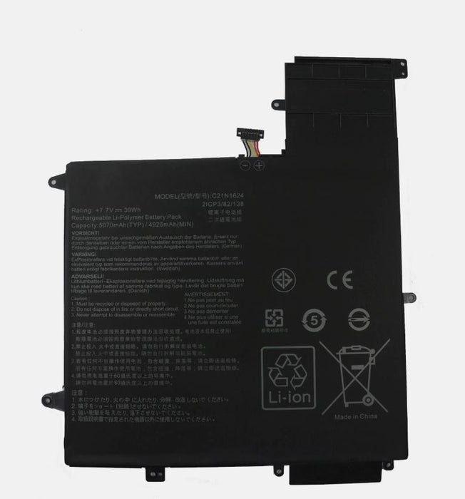 New Compatible Asus 0B200-02420200 C21N1624 Battery 39WH