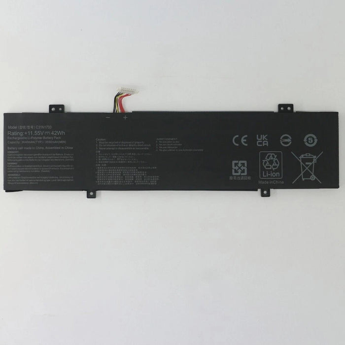 New Compatible Asus TP412FA TP412UA Battery 42Wh C31N1733 - LaptopParts.ca