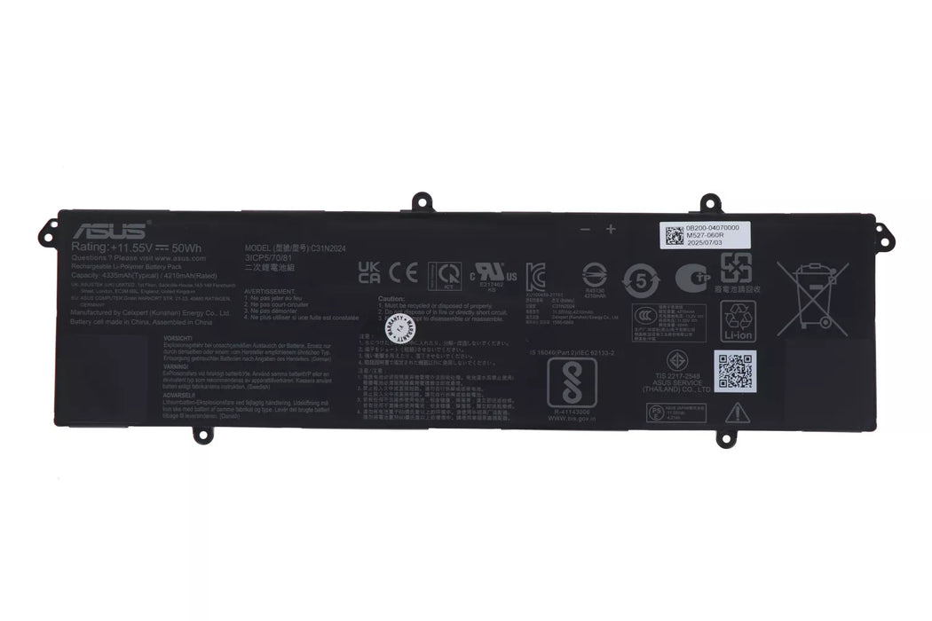 New Genuine Asus VivoBook GO 15 E1504GA Battery 50WH - LaptopParts.ca