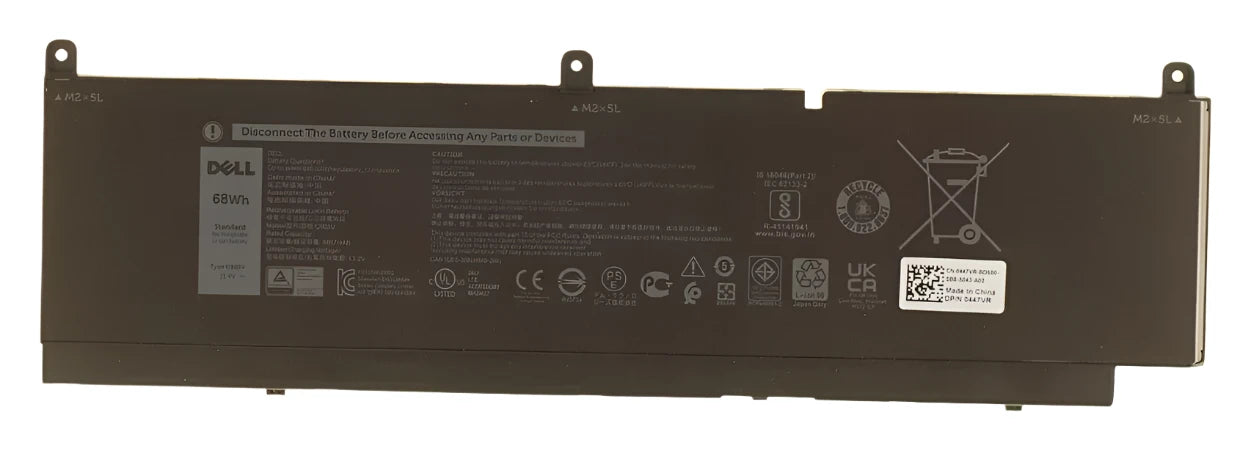 New Genuine Dell Precision 7550 7750 7560 7760 Battery 68WH