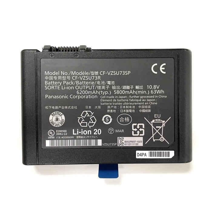 New Compatible Panasonic Toughbook CF-D1 CF-VZSU73R CF-VZSU73SP CF-VZSU73U Battery 63WH