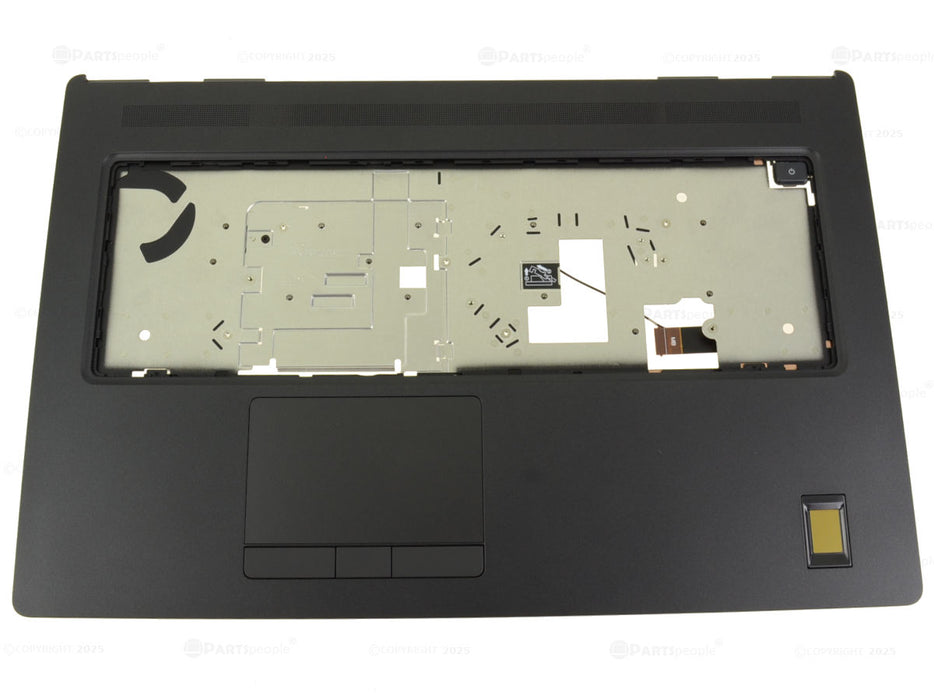 New Dell OEM Precision 7760 Touchpad Palmrest Assembly  FIPS Fingerprint Reader CFHCH