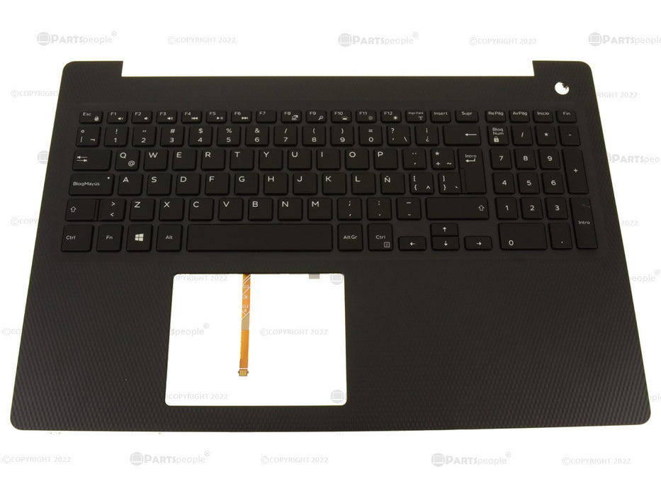 New SPANISH Dell OEM Inspiron 3580 3581 3582 3583 3593 Backlit Keyboard Palmrest Assembly P4MKJ CFXKV