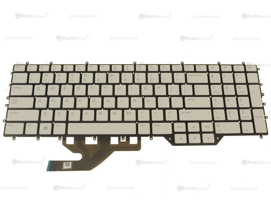 Refurbished OEM Alienware m17 R2 Backlit Laptop Keyboard Assembly CH2XF