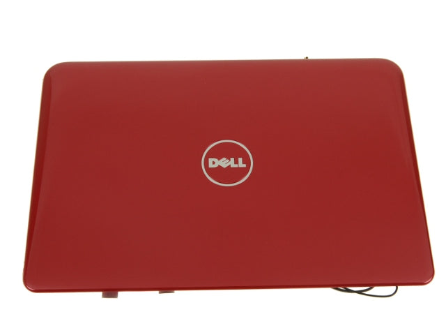 New Red Dell OEM Inspiron Mini 10 1012 LCD Back Cover Lid PF3XP