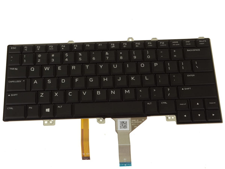 New OEM Alienware 15 R4 Backlit Laptop Keyboard Assembly CMVJP - LaptopParts.ca