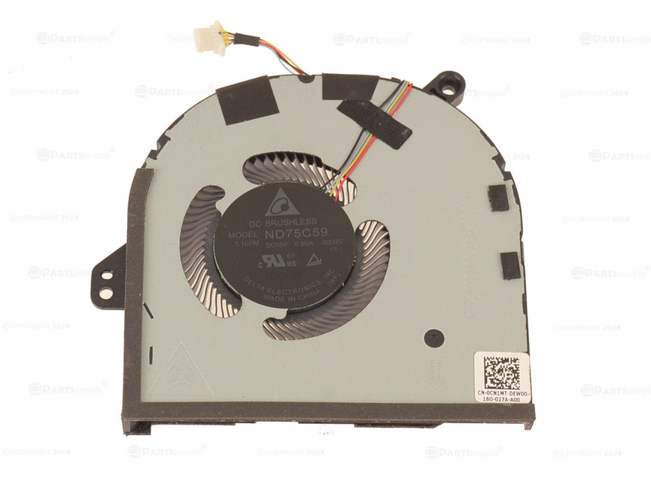 Used Dell OEM XPS 9510 9520 Precision 5560 Graphics Cooling Fan RIGHT Side Fan CN1MT