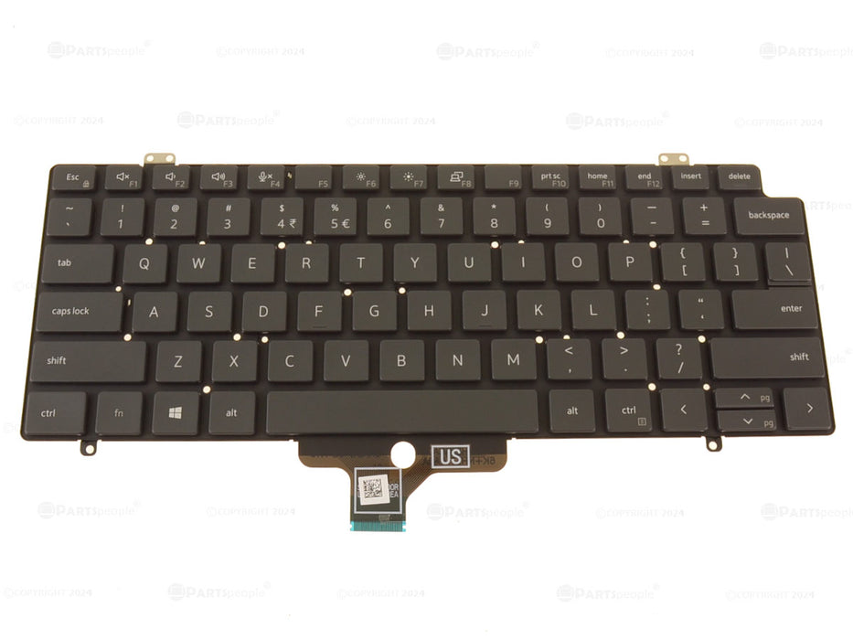 New US INTL Dell OEM Latitude 7410 Laptop Keyboard CVCVH