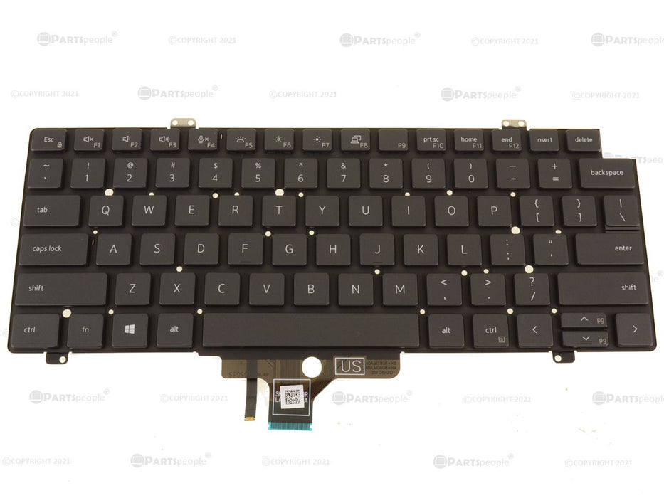 Refurbished Dell OEM Latitude 5420 7420 7520 Laptop Keyboard Backlit CW3R5