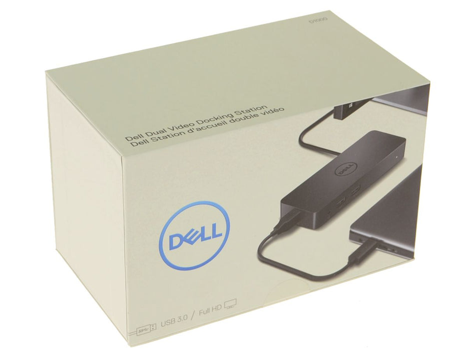 New Dell OEM D1000 USB 3.0 SuperSpeed Dual Video Docking Station  Power Adapter M68K4 9X2C4 JCJWD