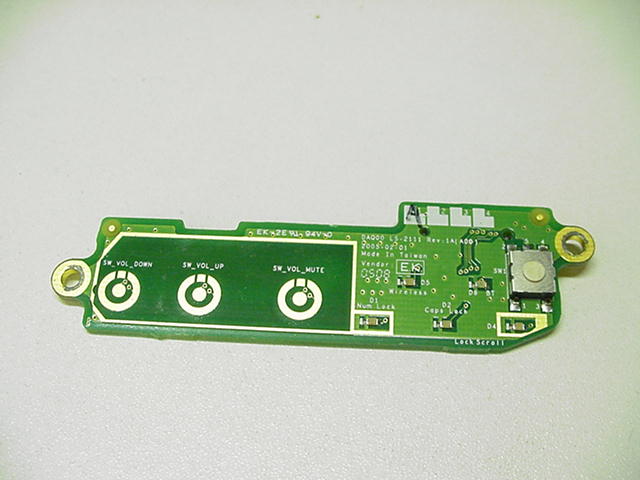Refurbished Dell OEM Latitude D810 Precision M70 LED Power Button Circuit Board 2631P