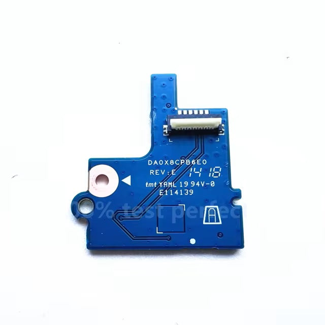 New HP ProBook 450 470 G5 450G5 470G5 Power Button Board DA0X8CPB6E0 L01026-001 - LaptopParts.ca