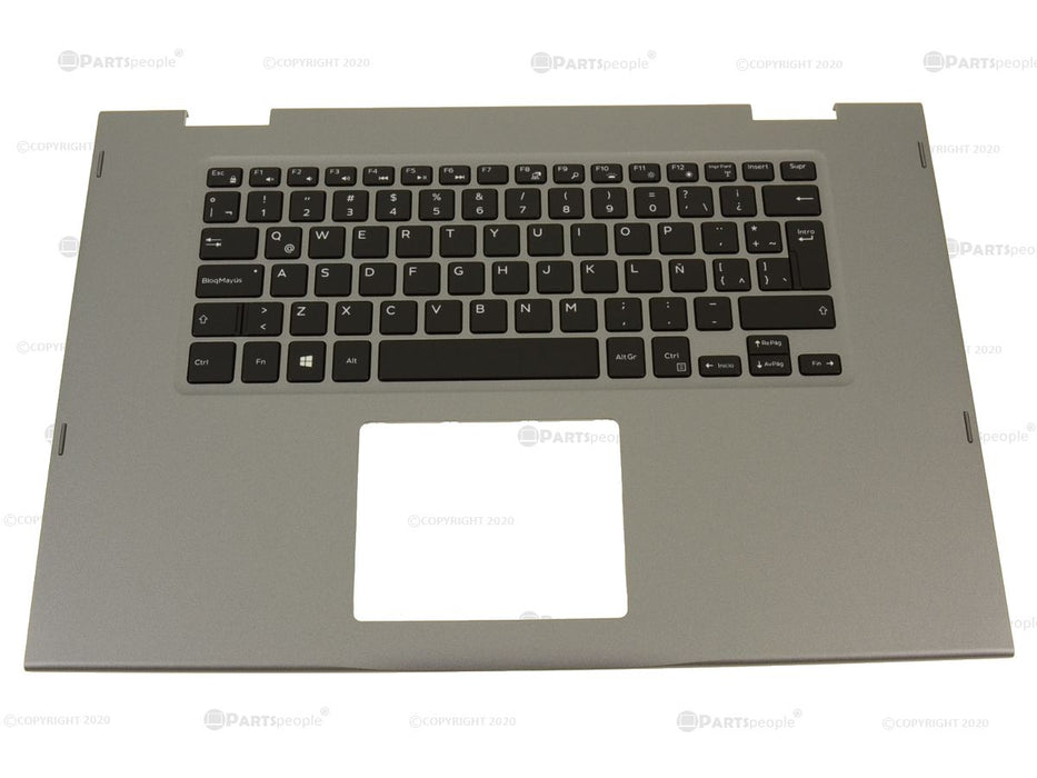 Refurbished Spanish Dell OEM Inspiron 5579 2-in-1 Palmrest Spanish BL Keyboard Assembly DC7RW