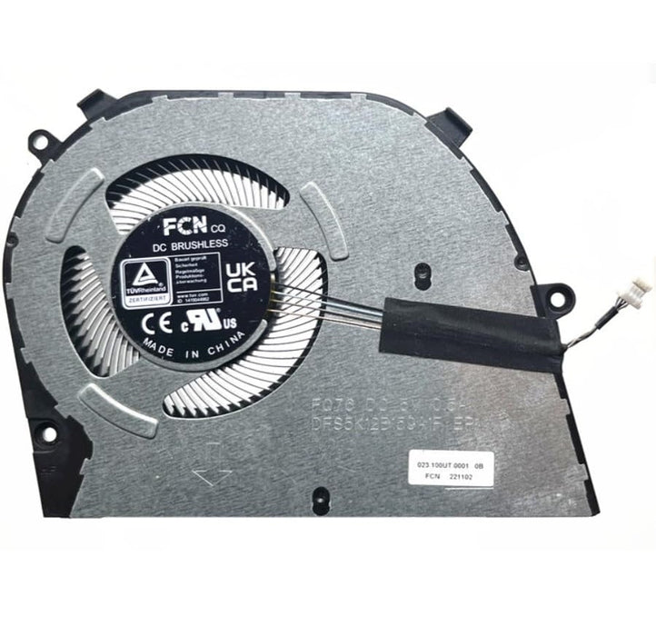 New Dell Inspiron 16 5630 5635 16-5630 16-5635 06WR1W 023.100UT.0001 DFS5K12B159A1F FQ76 CPU Fan 6WR1W - LaptopParts.ca