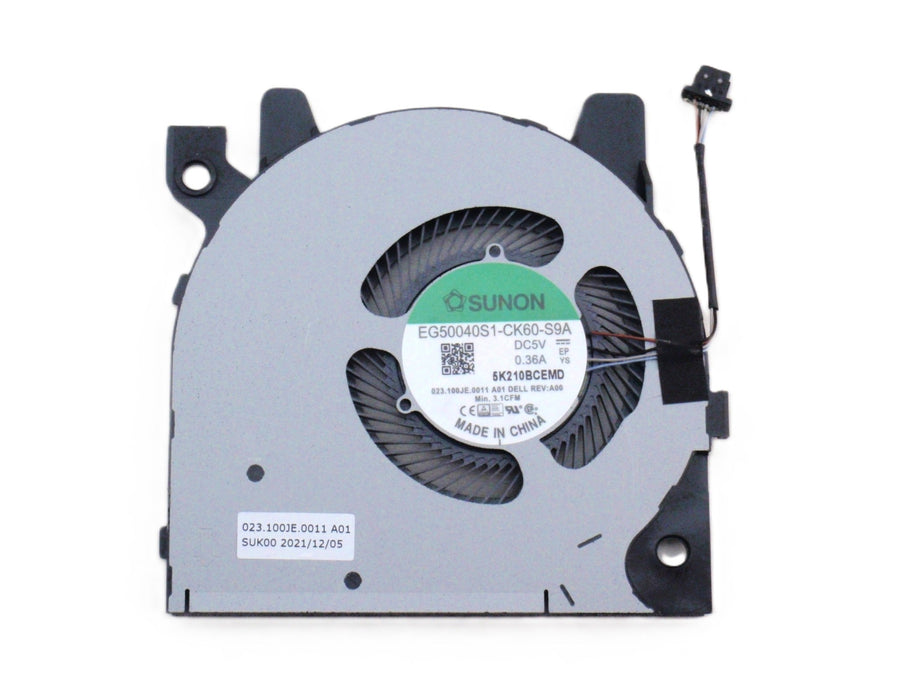 ll Inspiron 7300 7306 2-in-1 P125G 099N5C EG50040S1-CK60-S9A CPU Fan DC5V 99N5C - LaptopParts.ca