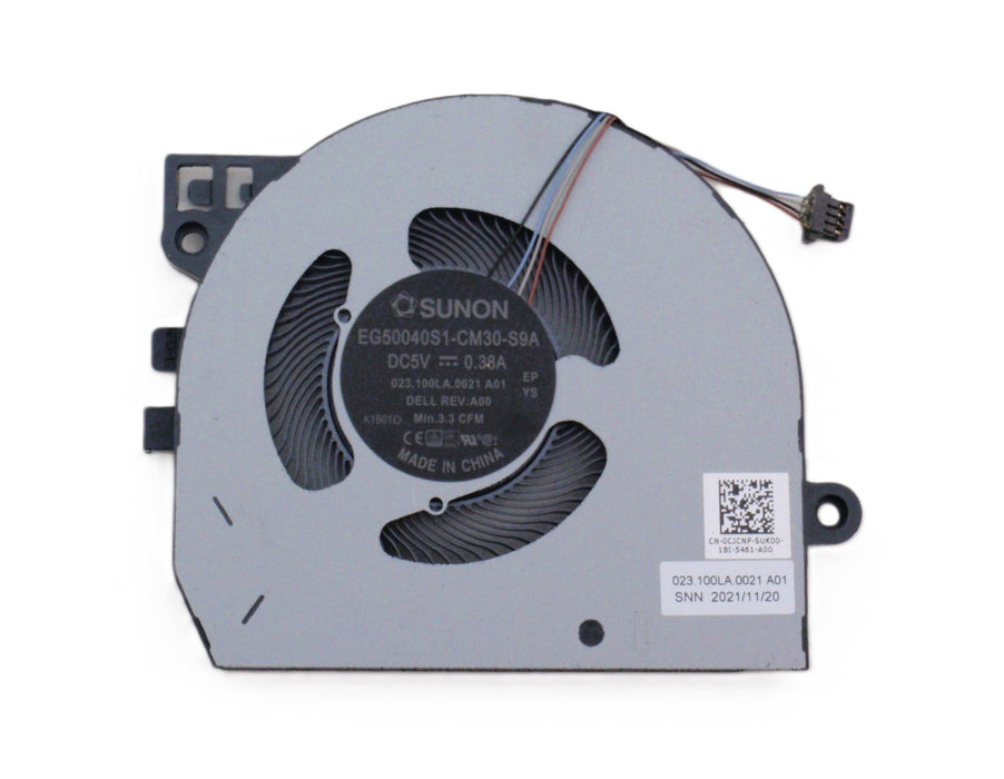 Dell CPU Cooling Fan for Latitude 13 5320 CJCNP 0CJCNP 023.100LA.0021 - LaptopParts.ca
