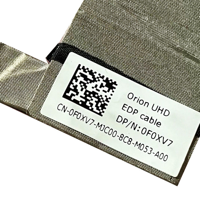 Nouveau câble d'écran LCD LED Dell Alienware ALW15M M15 R1 M15R1 0F0XV7 4k 60Hz F0XV7