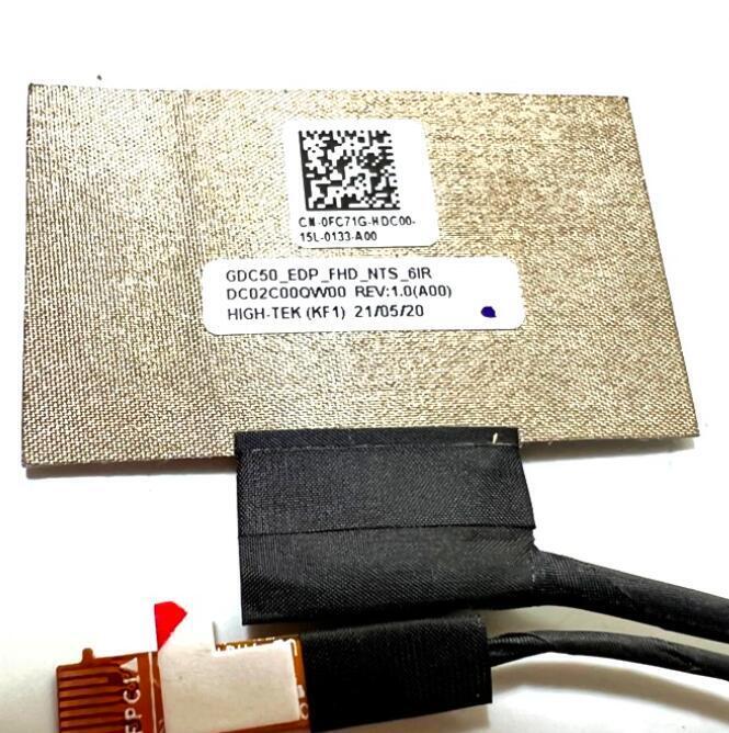 New Dell Latitude 7520 E7520 0FC71G DC02C00QW00 LCD LED Display Cable FC71G